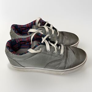 HEELYS Youth Size 6 Skate Shoes Gray Lace-Up Without Wheels 770549 EUR 38 | UK 5